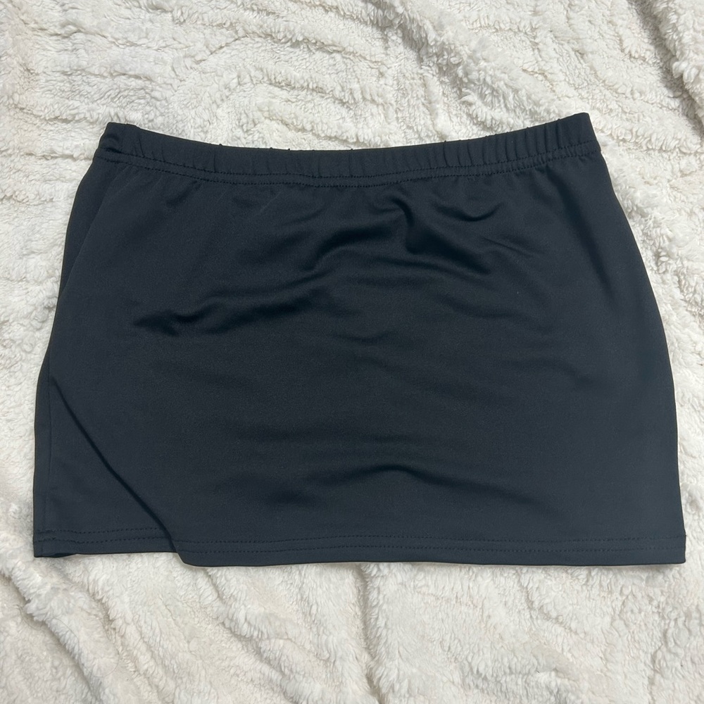 SHEIN Micro Mini Black Skirt